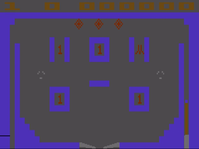 Pinball screenshot 5 for Atari 2600